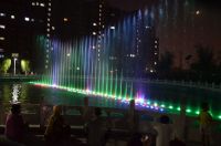 北京大興區首座御園人工湖音樂噴泉工程